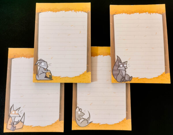 Critter Fall Notepad